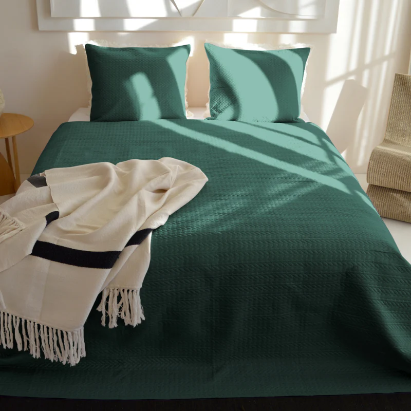 Bedsprei Rope - Donkergroen - Image 3