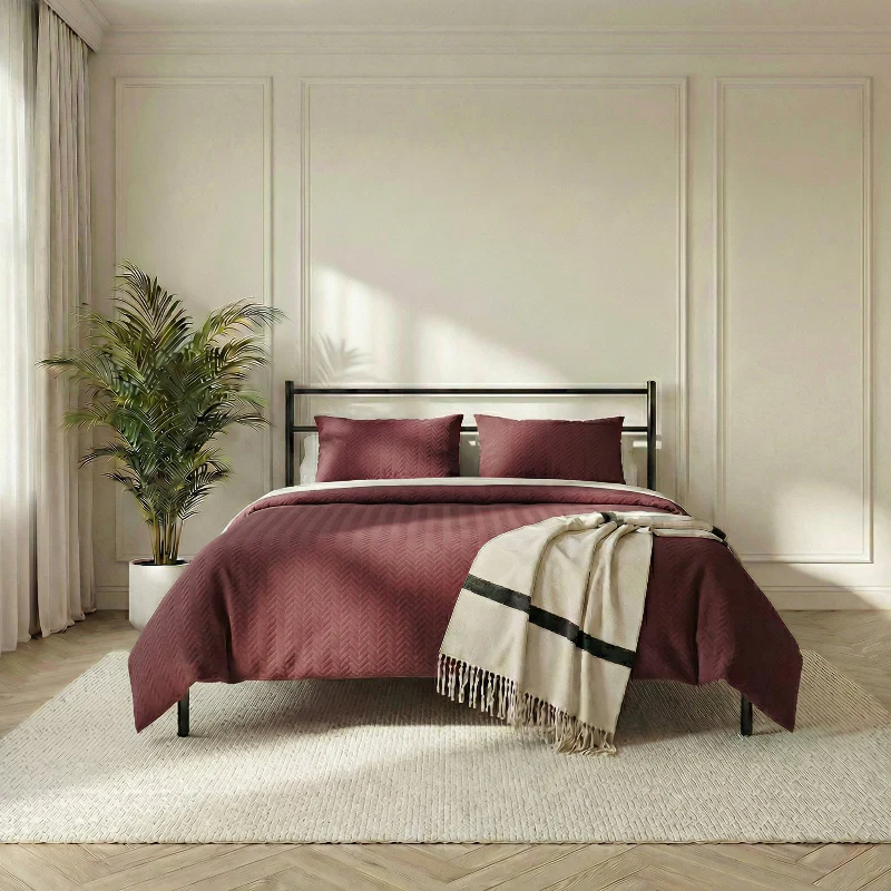 Bedsprei Rope - Rood