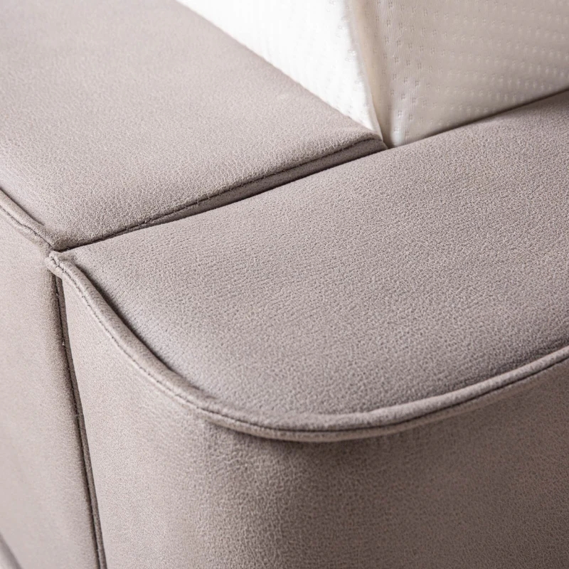 Boxspring met Opbergruimte Amour Tranquility - Velvet - Taupe - Image 6