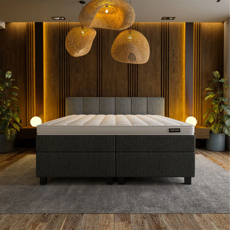 Boxspring Hotel Luxury - Wide - Antraciet - Image 2