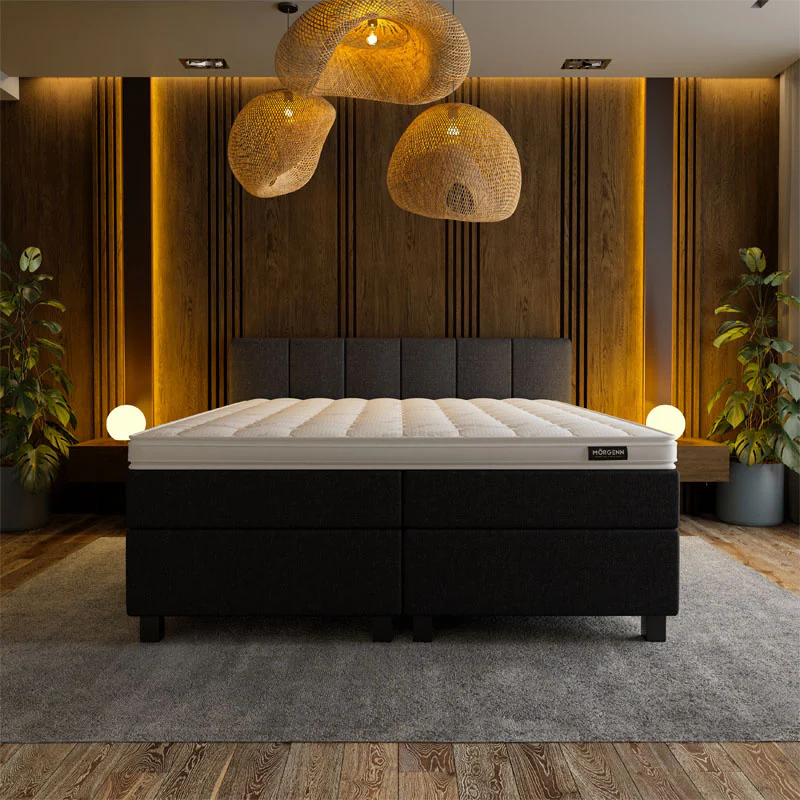 Boxspring Hotel Luxury - Wide - Zwart - Image 2