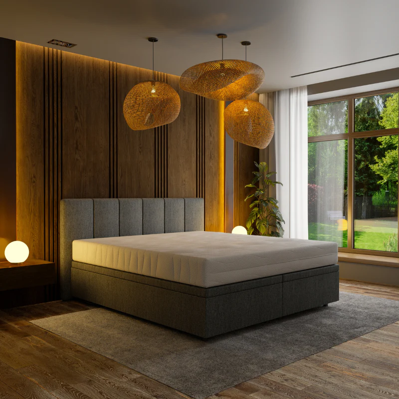 Boxspring met Opbergruimte Hotel Royal - Antraciet - Image 2