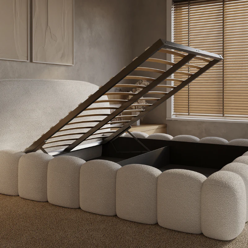 Boxspring met Opbergruimte Signature - Off-White - Image 8