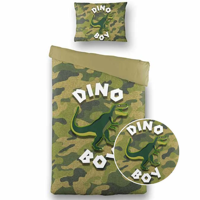 Dekbedovertrek Dino Army
