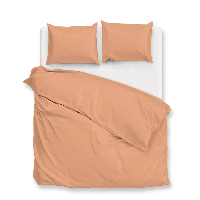 Dekbedovertrek Percale-Katoen - Oranje