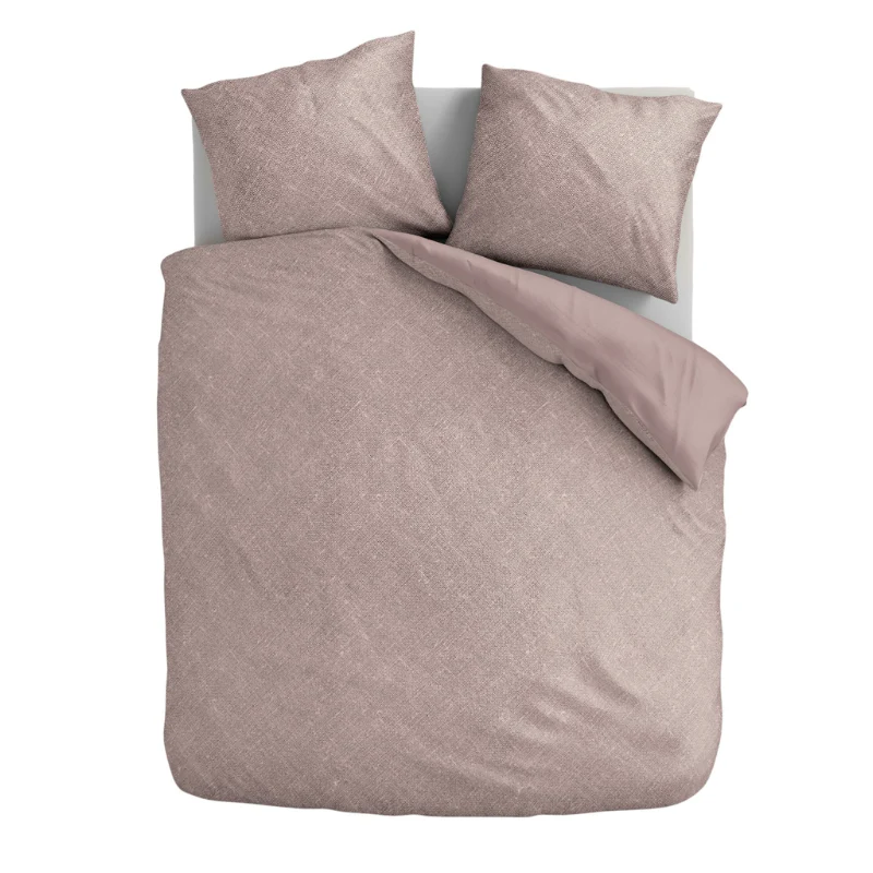 Dekbedovertrek Stonewash - Rosé