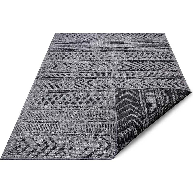 Dubbelzijdig Buitenkleed Biri - Grijs - Image 6