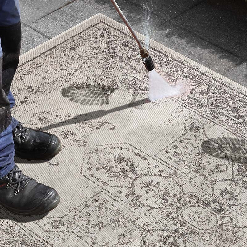 Dubbelzijdig Buitenkleed Borbon - Grijs - Image 4