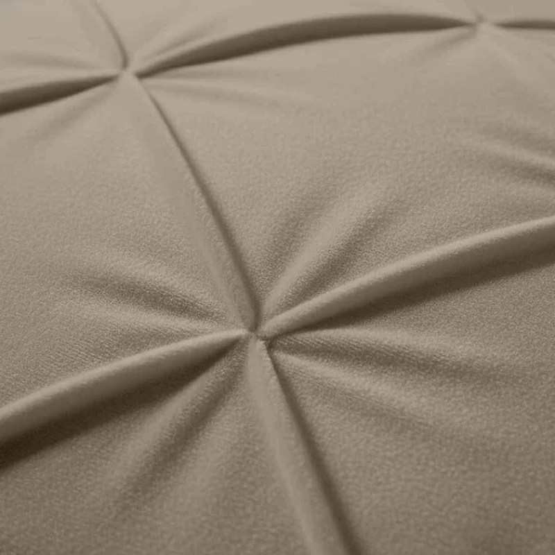 Easy Dekbed Diamond Pintuck - Licht Taupe - Image 3