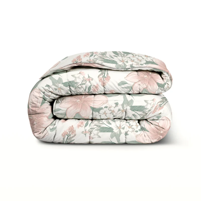 Easy Dekbed Zonder Overtrek - Pink Blossom - Image 2