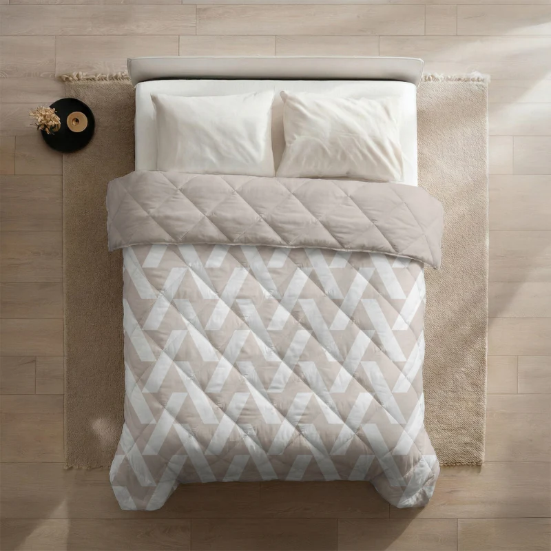 Easy Dekbed Zonder Overtrek - Stacking Triangles - Image 2