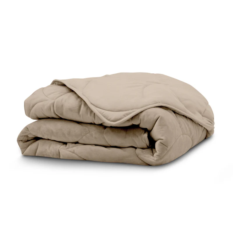 Easy Dekbed Zonder Overtrek - Velvet - Taupe - Image 2