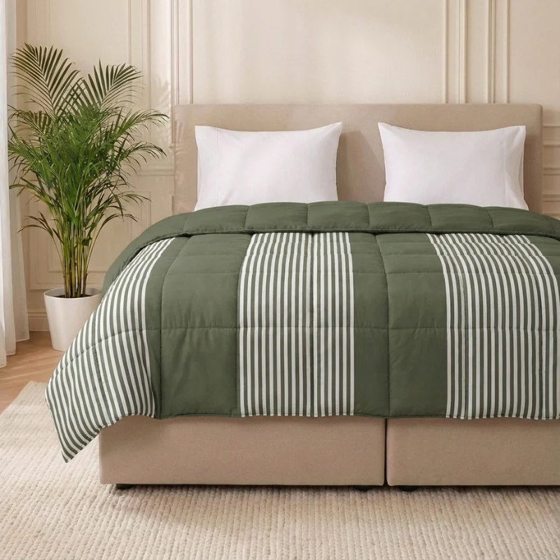 Easy Dekbed Zonder Overtrek - Vertical Lines