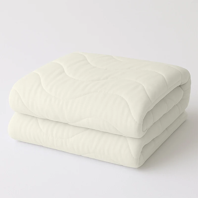 Easy Dekbed Zonder Overtrek Wave Uni - Crème - Image 6