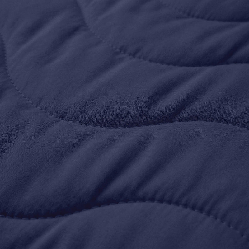 Easy Dekbed Zonder Overtrek Wave Uni - Navy - Image 3