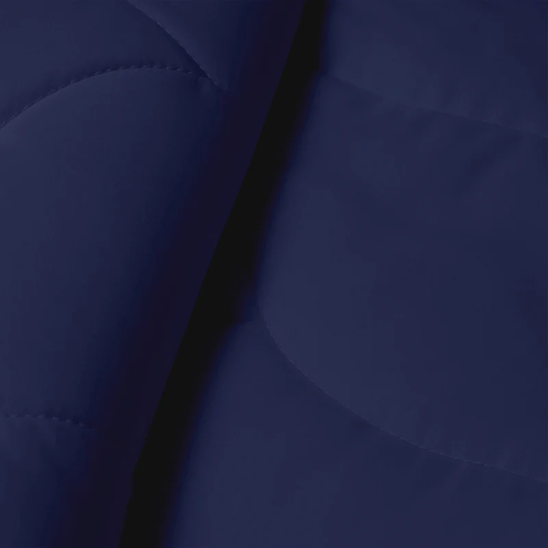 Easy Dekbed Zonder Overtrek Wave Uni - Navy - Image 5