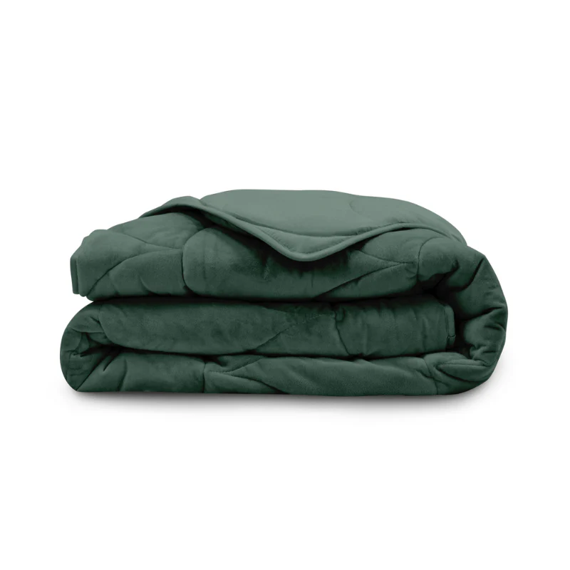 Easy Dekbed Zonder Overtrek - Velvet - Donkergroen - Image 3