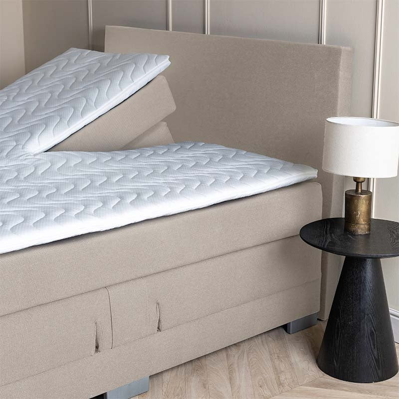 Elektrische Boxspring Julia - Beige - Image 6