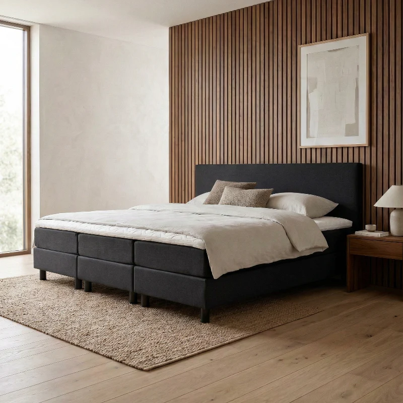 Familiebed Comfort - Zwart