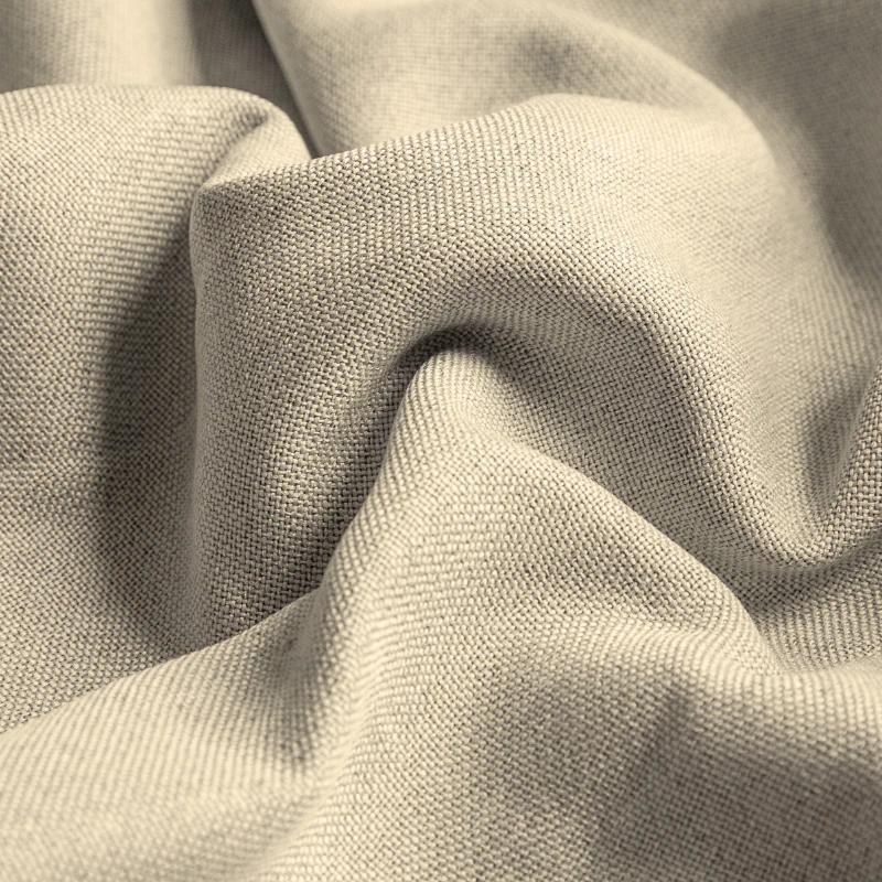 Gordijnen met Linnen Look - Haken of Ringen - Beige - Image 3
