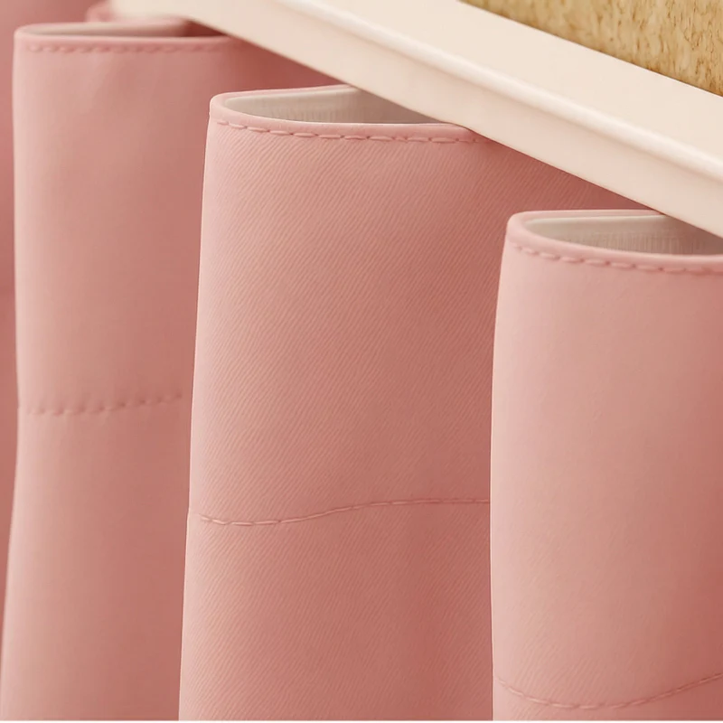 Gordijnen Verduisterend & Isolerend - Haken of Ringen - Oud Roze - Image 2