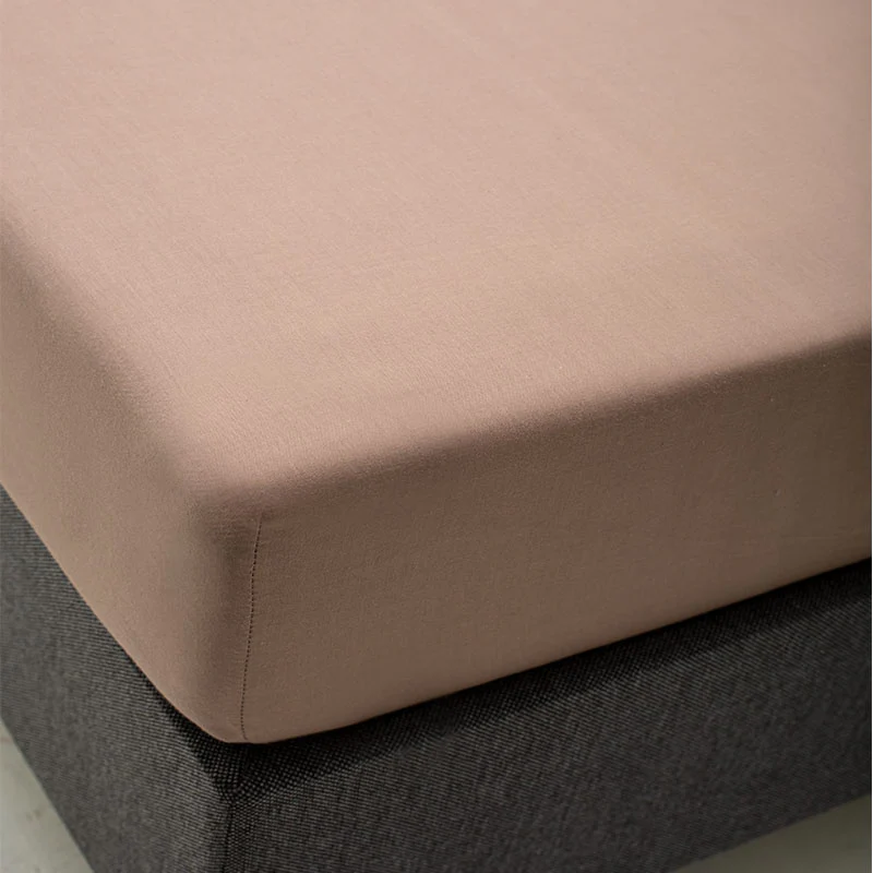 Hoeslaken - Katoen - Taupe - Image 4