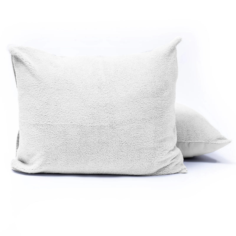 Kussenslopen Teddy: 2-PACK - Wit