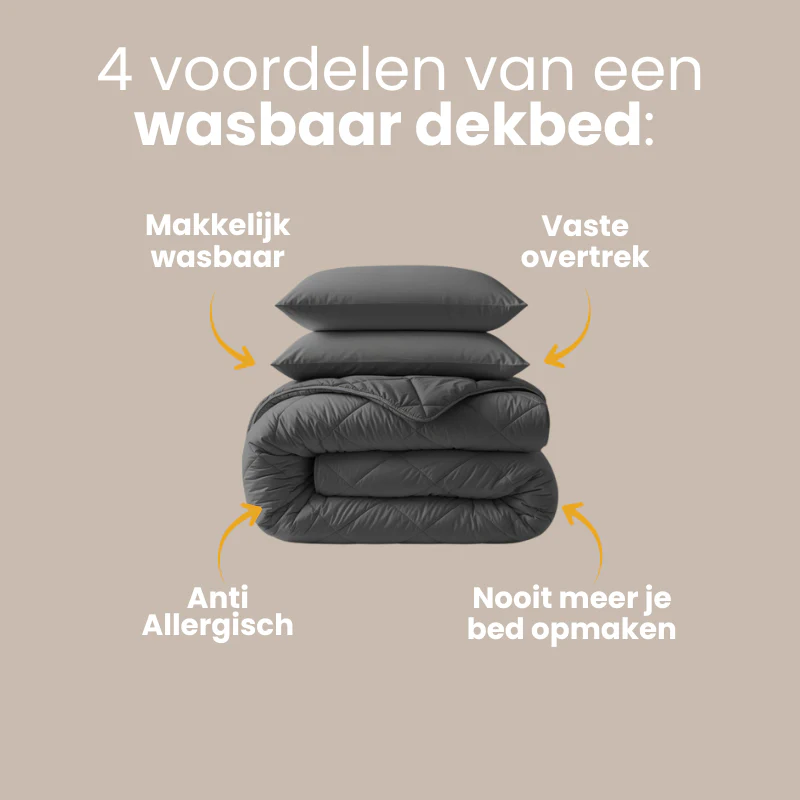 Lazy Dekbed Zonder Overtrek - Antraciet - Image 12