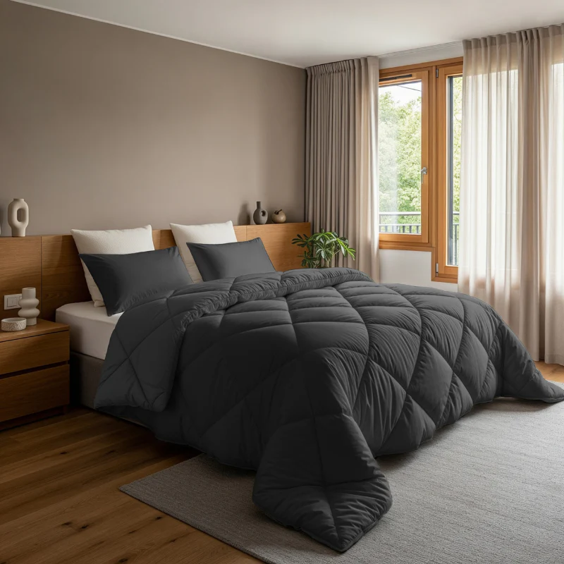 Lazy Dekbed Zonder Overtrek - Antraciet - Image 9