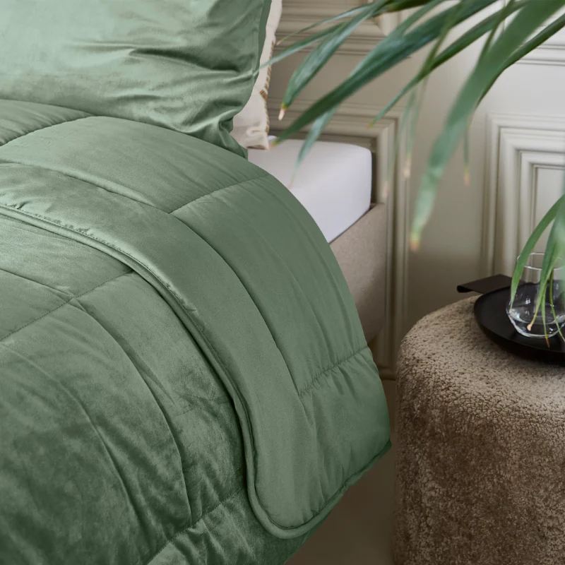 Lazy Dekbed Zonder Overtrek - Velvet - Groen - Image 5