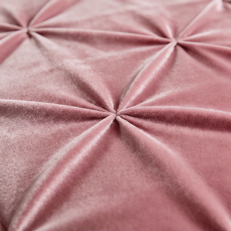 Lazy Dekbed Zonder Overtrek - Velvet Pintuck - Roze - Image 4