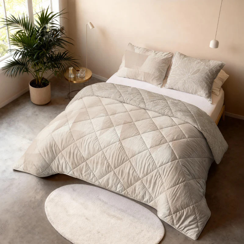 Lazy Dekbed Zonder Overtrek - Warm Triangles - Image 8
