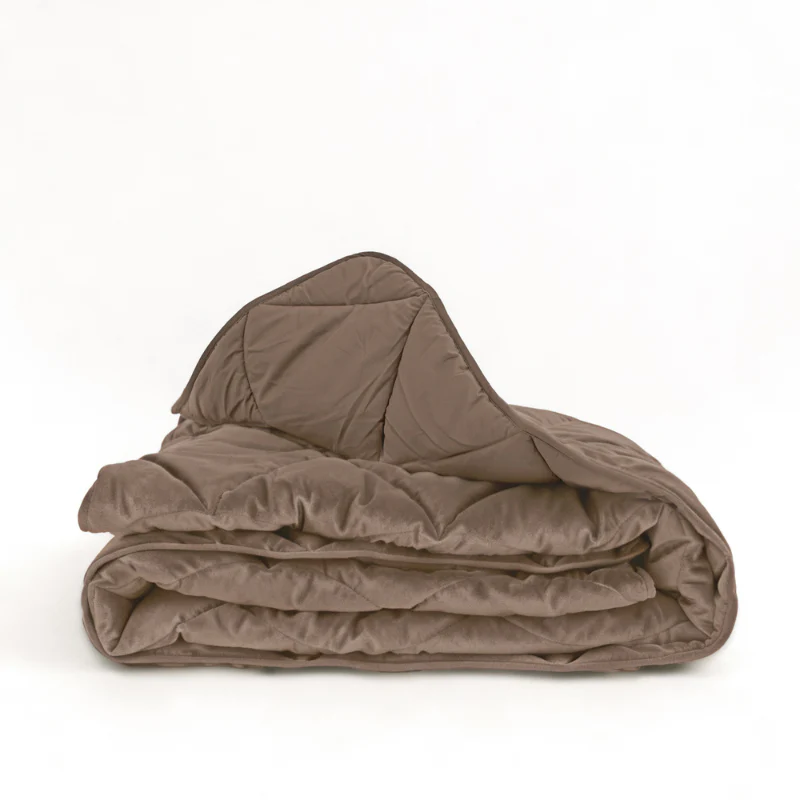 Lazy Dekbed Zonder Overtrek - Velvet - Taupe/Bruin - Image 10