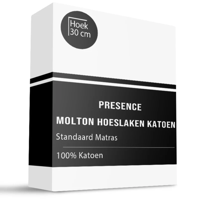 Molton Hoeslaken Katoen Waterdicht - Splittopper