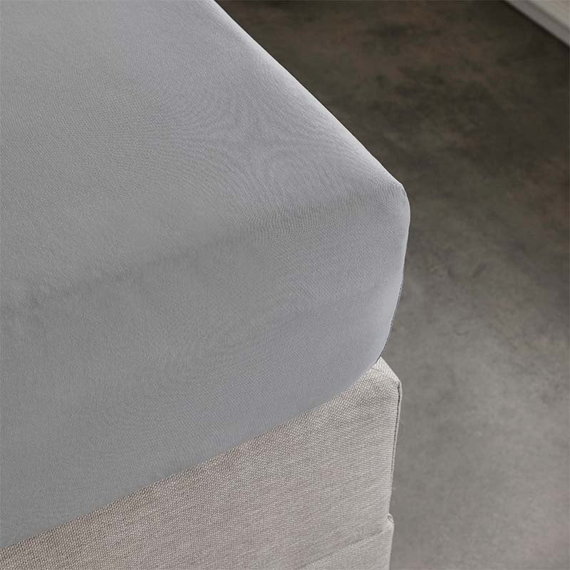Topper Hoeslaken - Mako Jersey Katoen - Taupe - Image 2