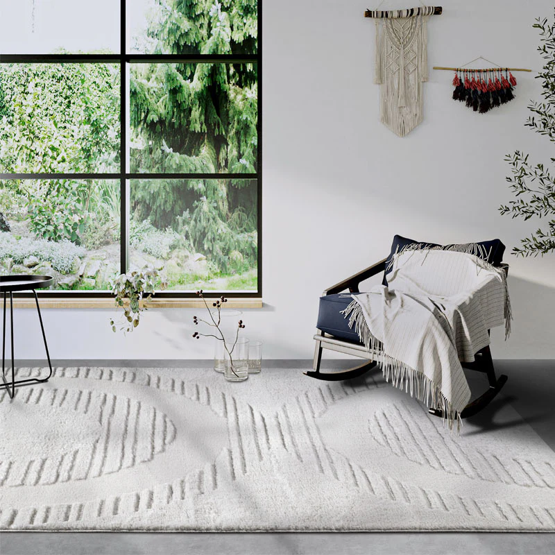 Vloerkleed Bartoux - Wit