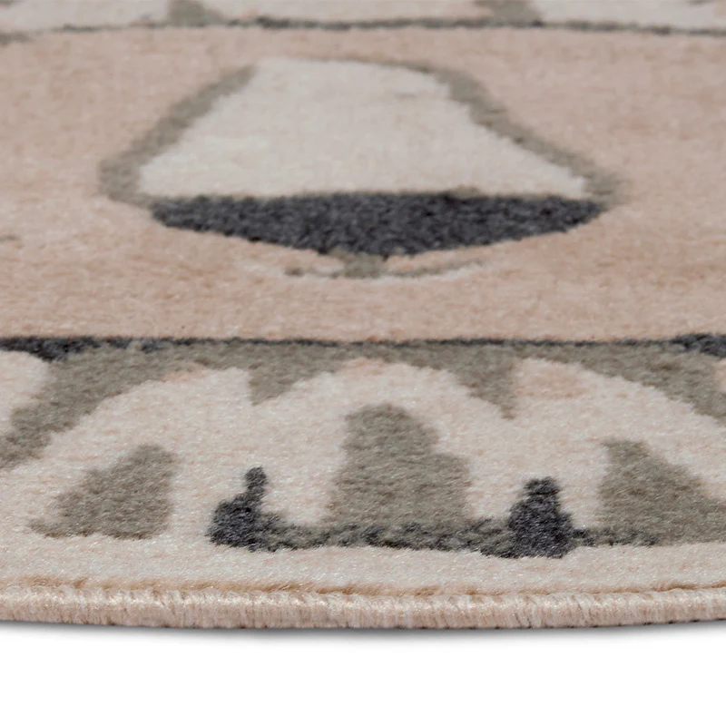 Vloerkleed Kids Little Lion Rond - Beige - Image 4