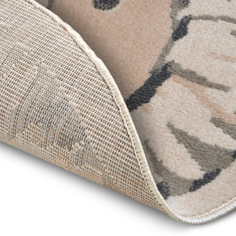 Vloerkleed Kids Little Lion Rond - Beige - Image 5