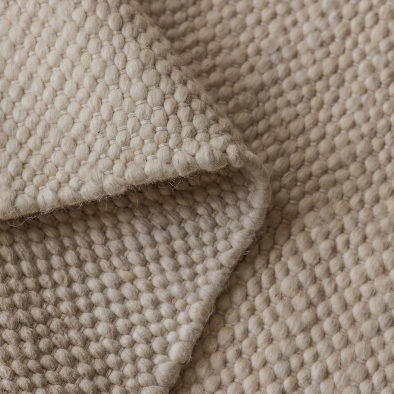 Wollen Vloerkleed Barley - Crème - 280x380 cm - Image 4