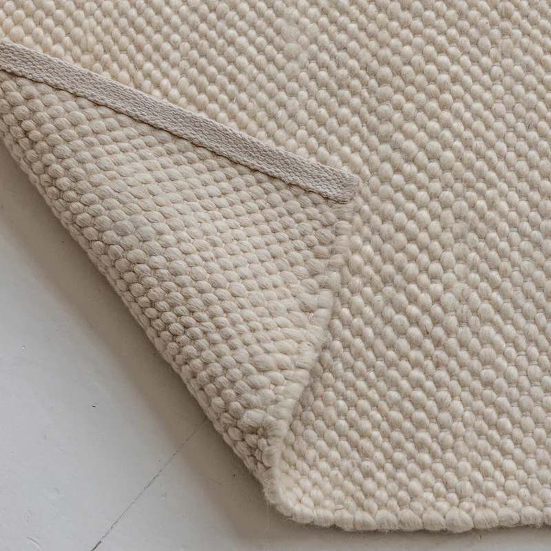 Wollen Vloerkleed Barley - Crème - 280x380 cm - Image 6